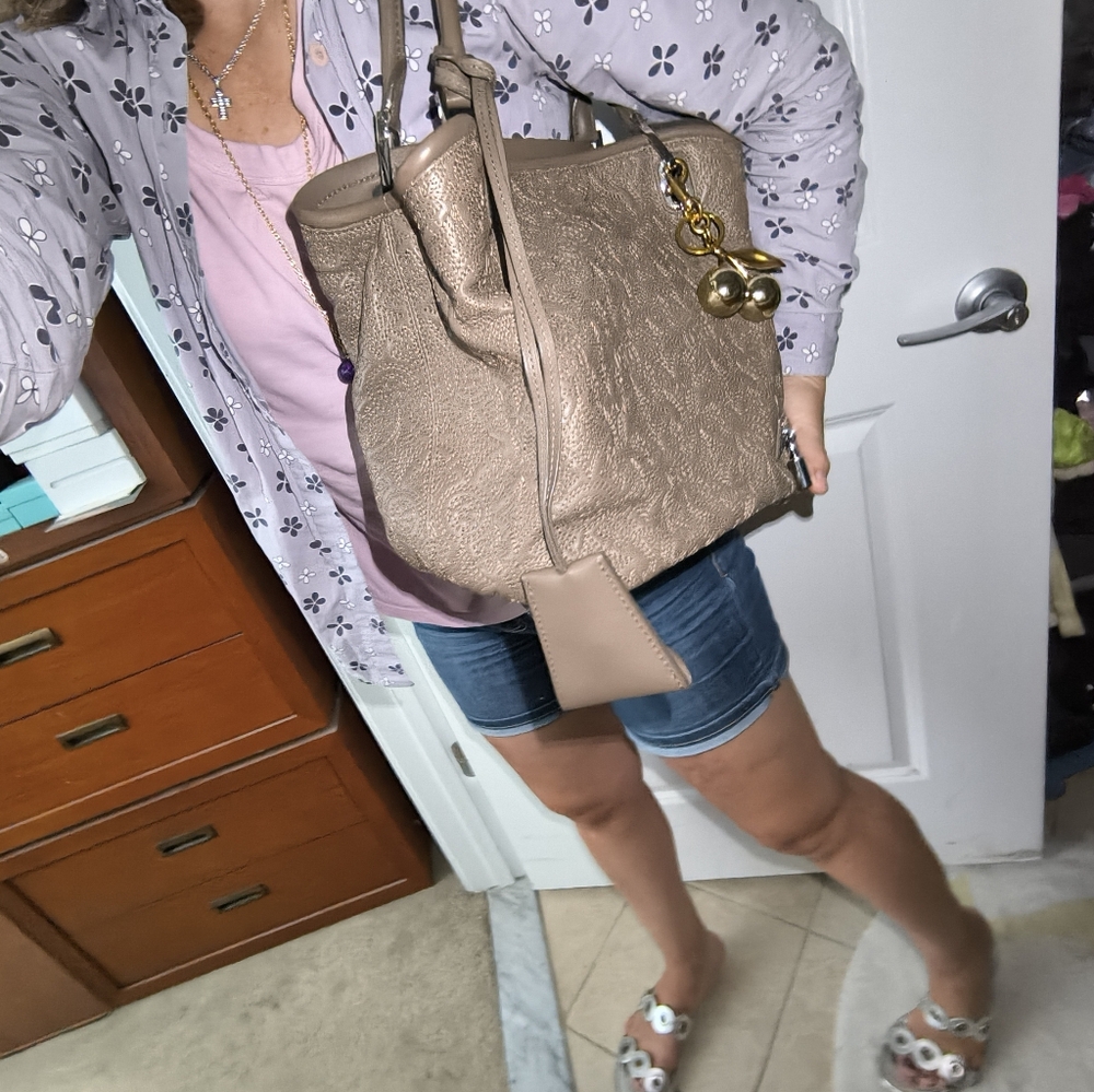 Louis Vuitton Antheia Lilia Pm Taupe Leather Bag - Picture 11 of 12